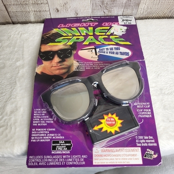 Inner Space Light Up Glasses. - Picture 1 of 3